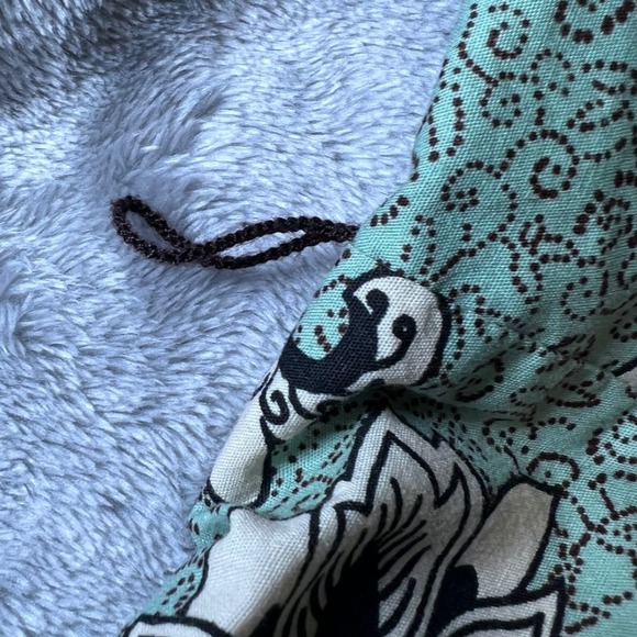 Madison Leigh Sundress Womens 8 Brown Paisley FLoral Midi Casual Boho Cottage - Picture 12 of 16